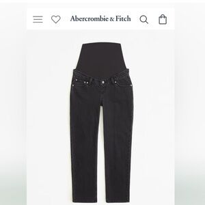 Abercrombie and fitch 90s straight jean maternity